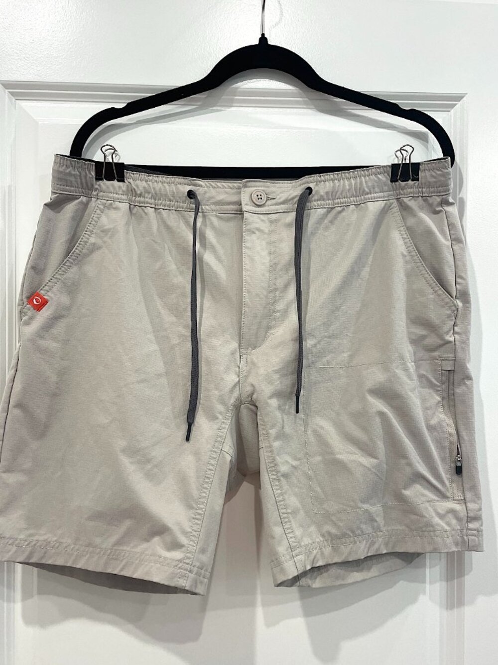American Outdoorsman Hiking Shorts Men's L Stone
